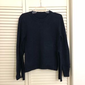 Jenni Kayne Side Tie Cotton Sweater